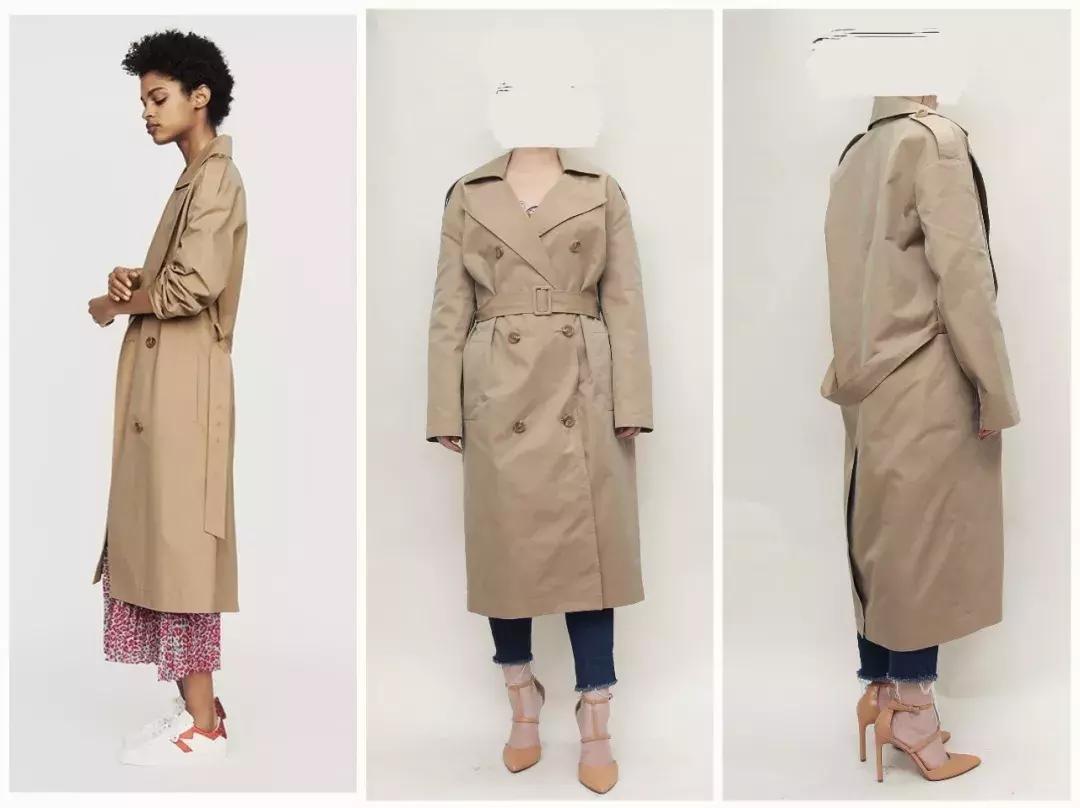 真人版试穿衣服,真人试穿黄金风衣