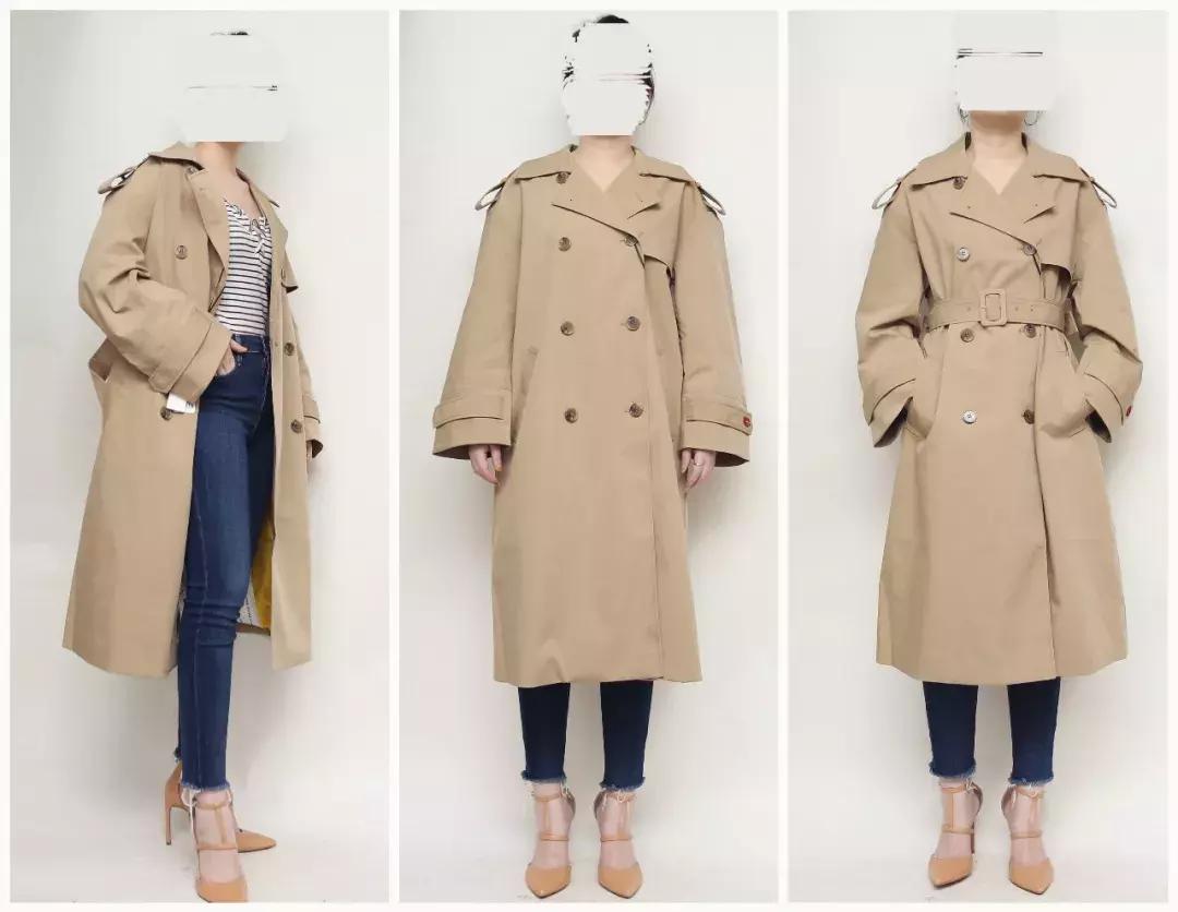 真人版试穿衣服,真人试穿黄金风衣