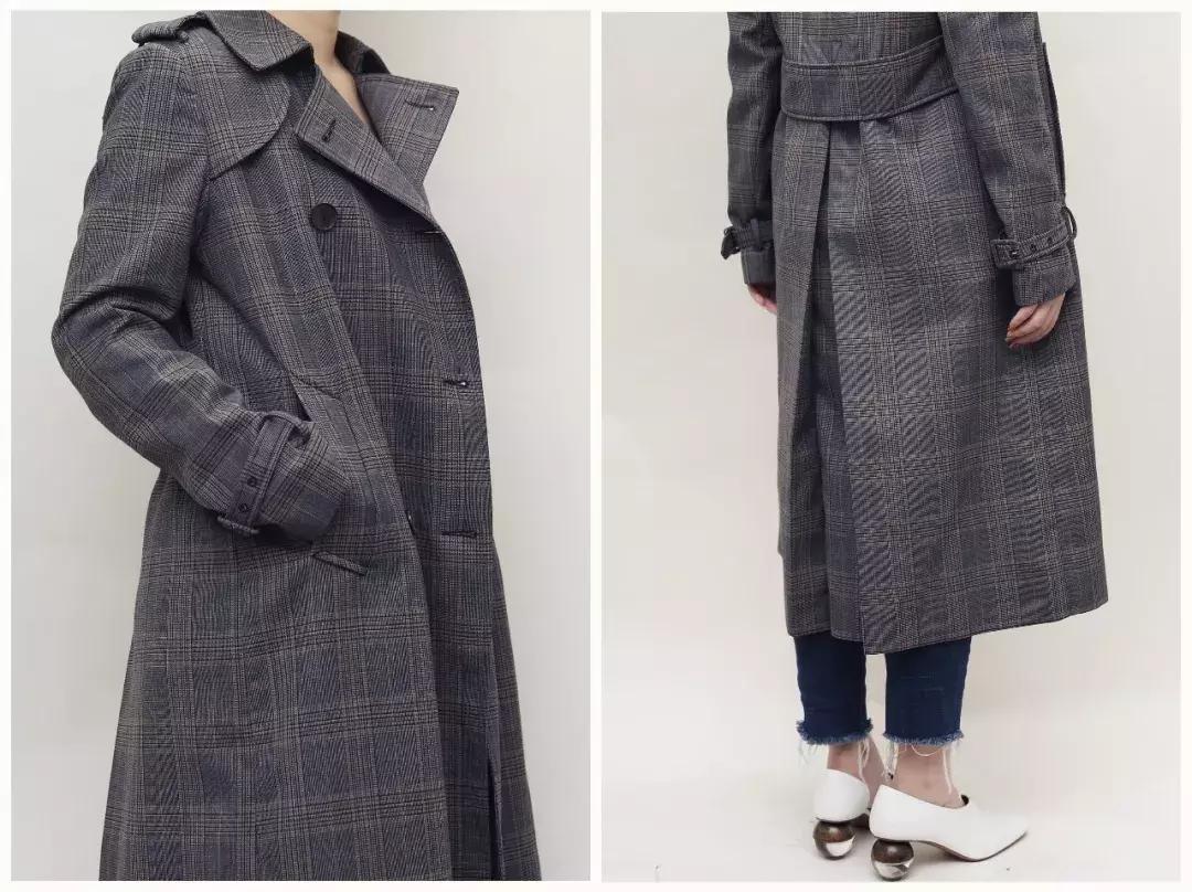 真人版试穿衣服,真人试穿黄金风衣