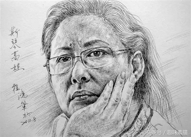 画人物如何画出多而不乱的线条,画人物怎么才画得好小技巧