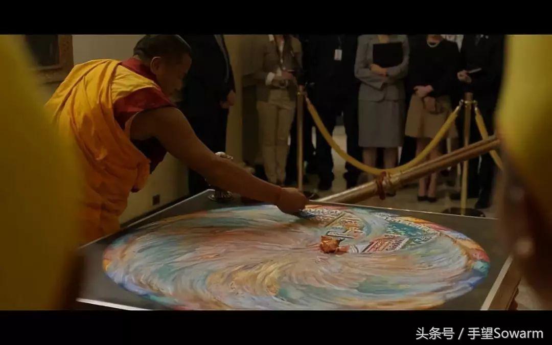 西藏坛城沙画什么时候看得到,藏传佛教画的坛城