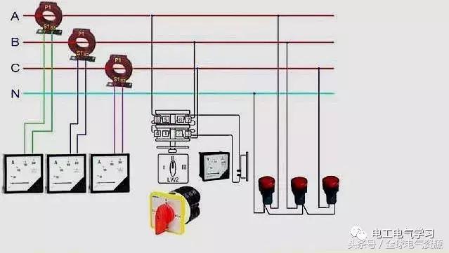 dts188型三相四线电表怎么接线图,电能表的2种接线方法