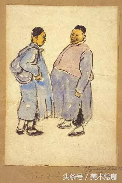 英国人画素描,英国人用绘画解读大清