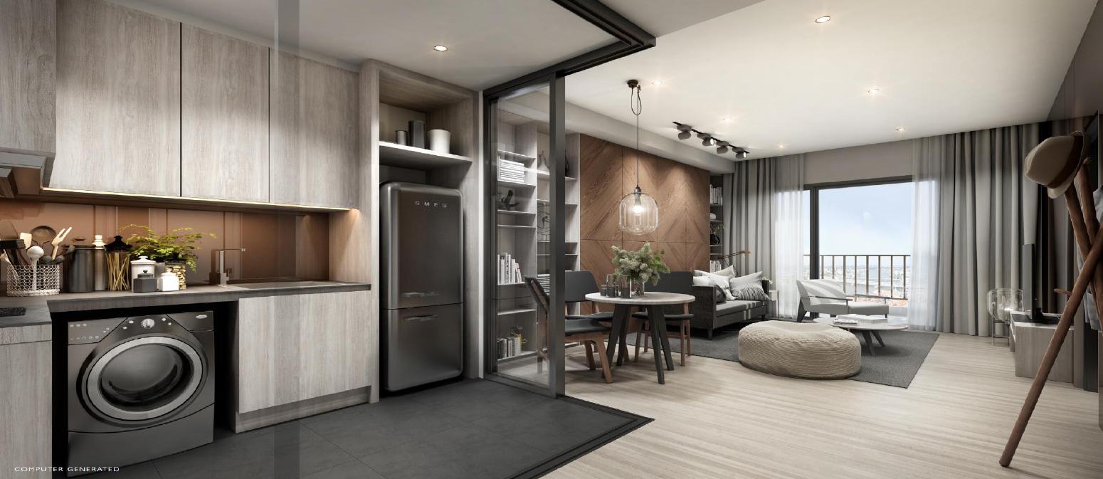 泰国曼谷市中心150万公寓房价,泰国曼谷单价1万轻轨公寓