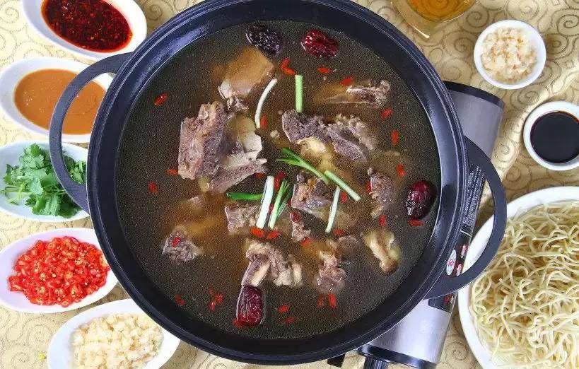 牛排涮火锅,牛排切片涮火锅