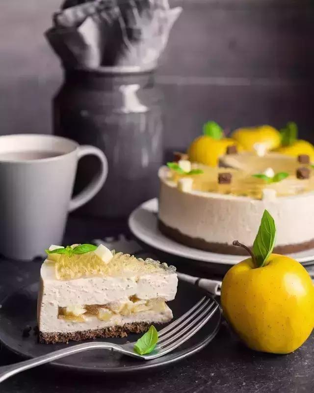 奶酪慕斯苹果,乳酪水果慕斯