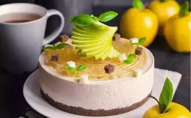 奶酪慕斯苹果,乳酪水果慕斯