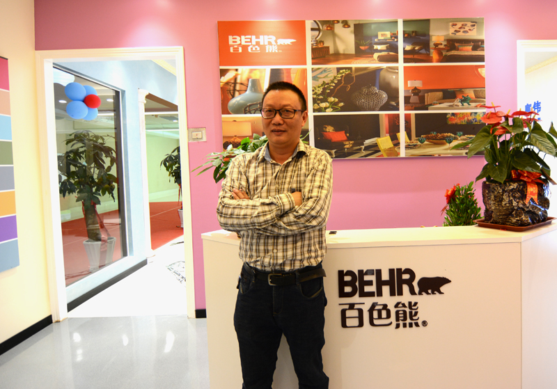 陈家胜的“Behr百色熊”涂料情缘：选择比努力更重要