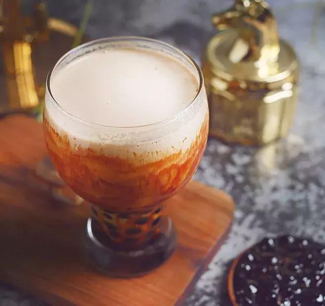 特调抹茶黑糖珍珠奶茶,四季黑糖珍珠奶茶