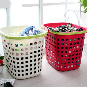 卫生间的毛巾盆子整理收纳,卫生间脸盆收纳方法简直绝了