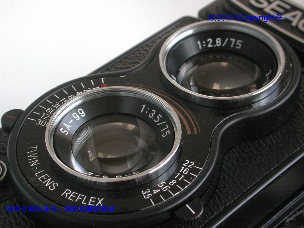 中国上海制造的海鸥Seagull4A-105双镜头反光照相机！