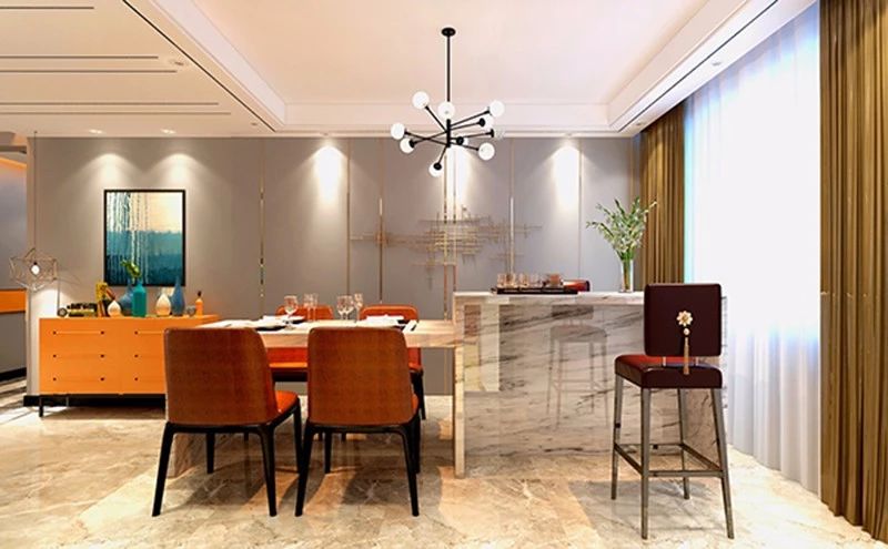 海亮官邸现代简约风装修,滨河一号中式装修