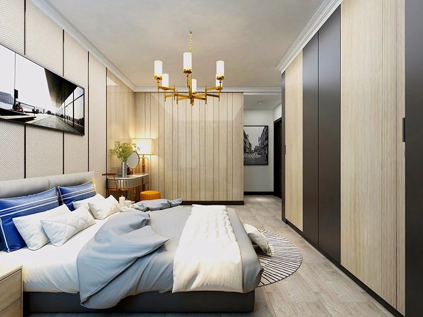 海亮官邸现代简约风装修,滨河一号中式装修