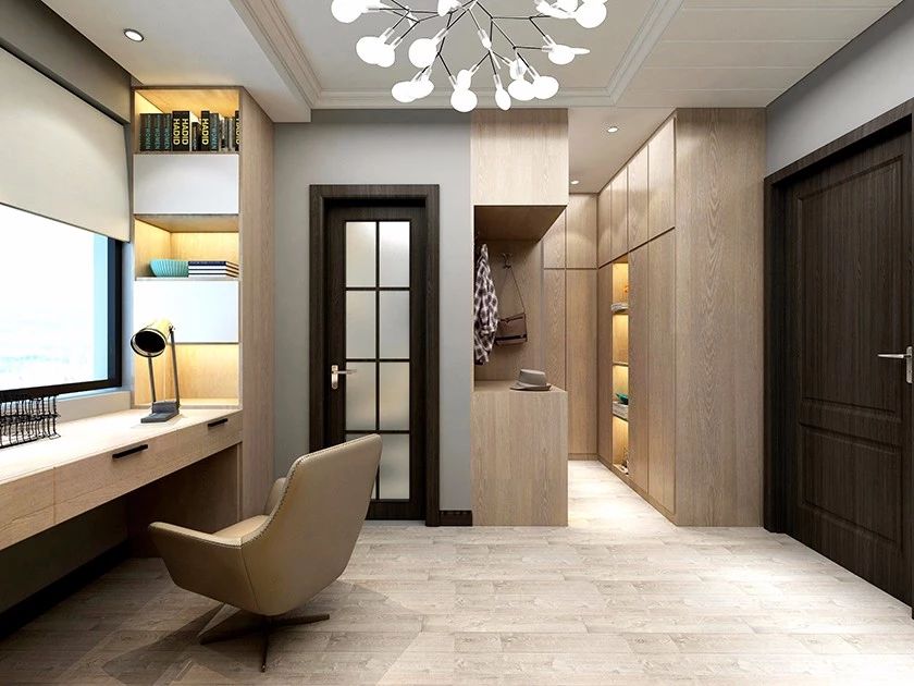 海亮官邸现代简约风装修,滨河一号中式装修