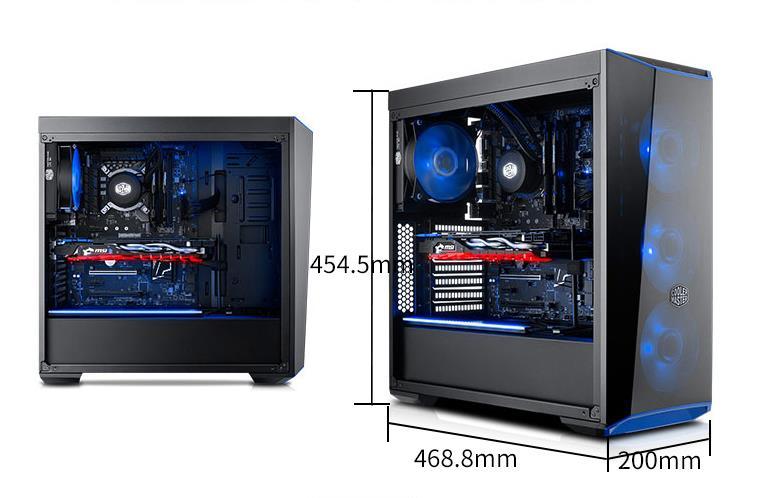 酷冷至尊这两款机箱,一个亚克力,一个钢化玻璃,哪个更好?