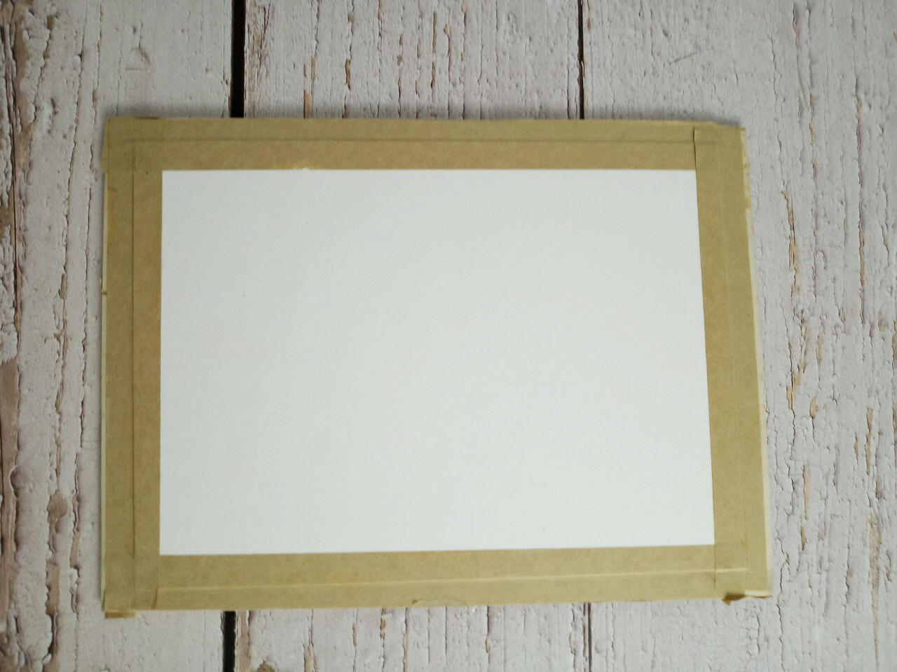 水彩怎样装裱,初学水彩一定要裱纸吗