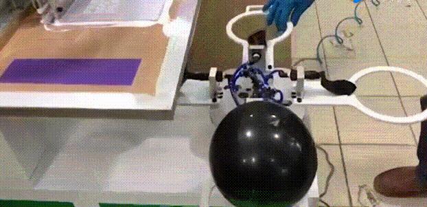 气球图案怎么印上去的,气球上的图案是这样印上去的