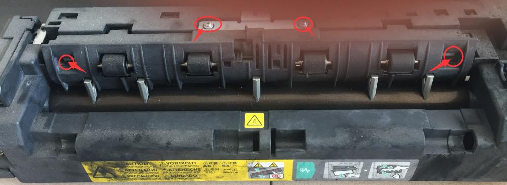 美能达283硒鼓更换,美能达283复印机换粉盒