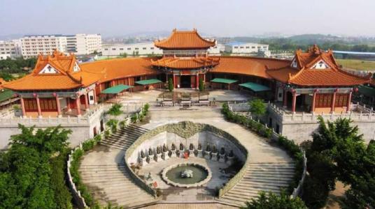 广州花都区圆玄道观,广州市花都圆玄道观风景