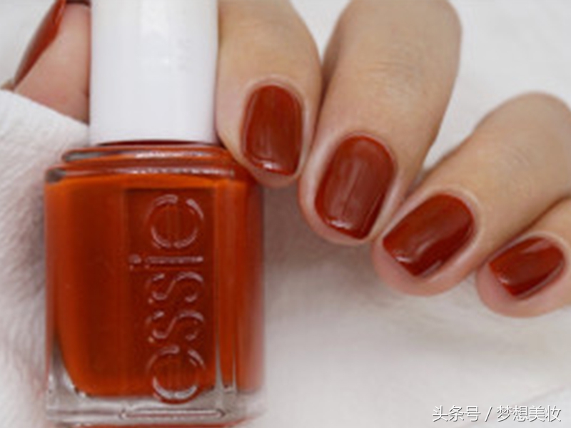 秋冬显白美甲指甲油款式图,秋冬爆款指甲油