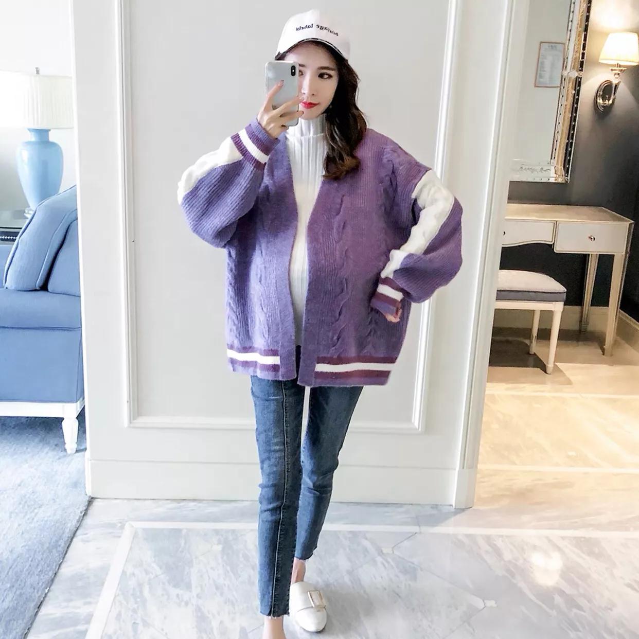 适合孕7-9个月的孕妇装显瘦,时尚的孕妇装显瘦好看极了