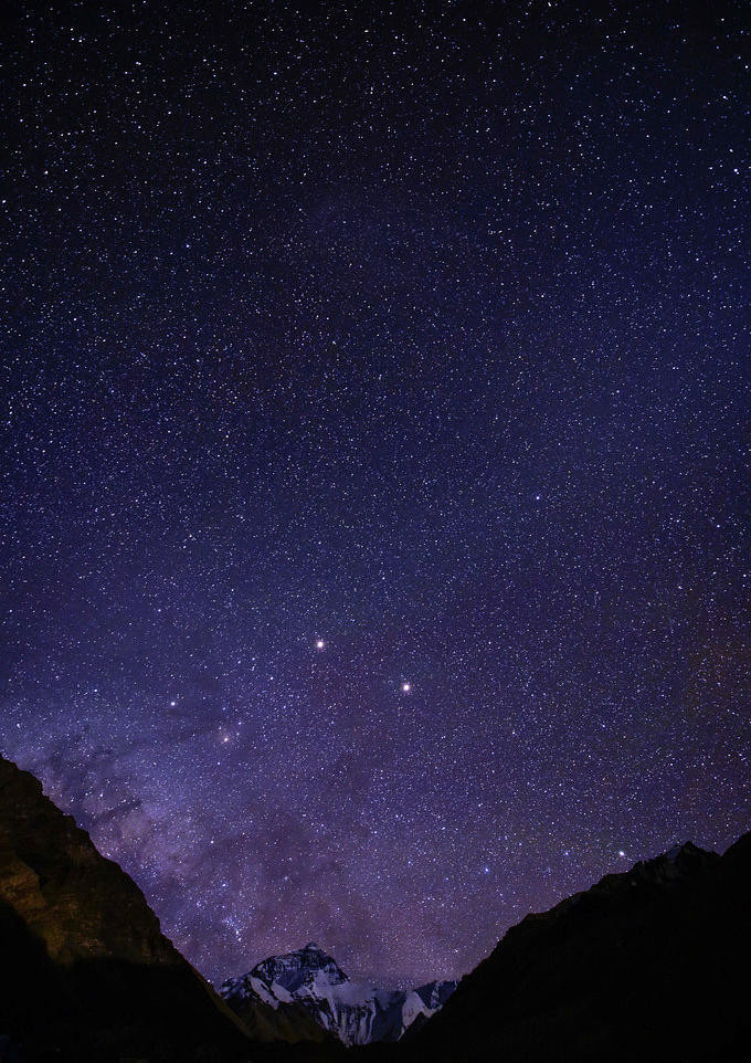 珠穆朗玛峰海拔多少米,珠穆朗玛峰的全景图片