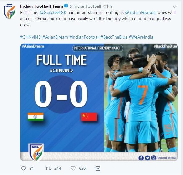 印度男足主帅赛后评价,印度教练评价中国足球