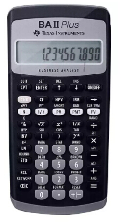 cfa金融计算器的使用方法,cfa考试计算器