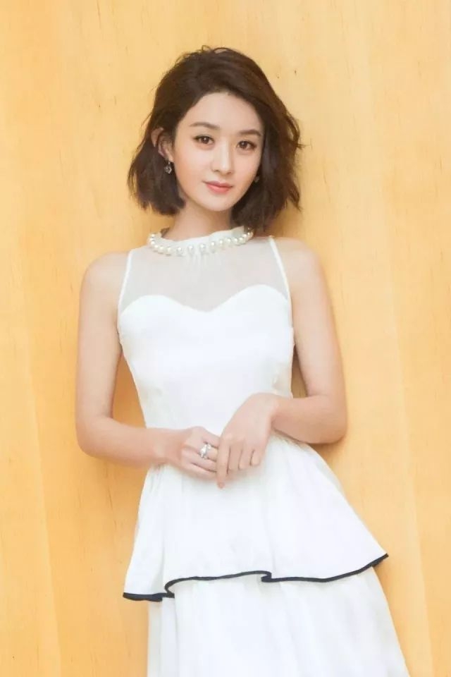 赵丽颖长相为什么变了,赵丽颖可以驾驭所有的发型风格