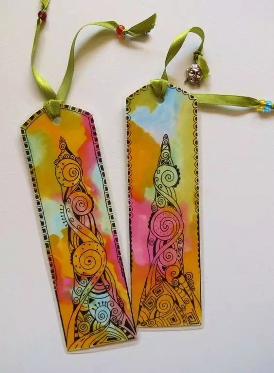 制作精美书签小学生简单好看的,制作精美书签春夏秋冬