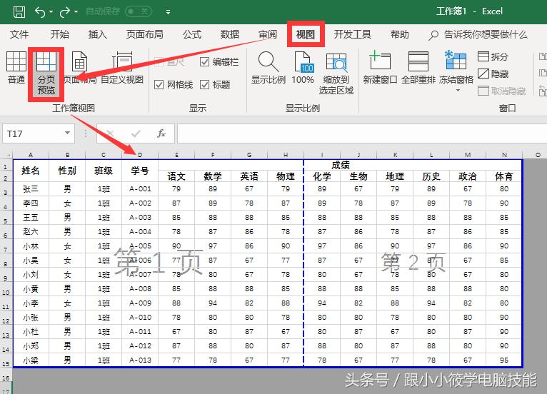 excel表格怎么把两页打印成一页,microsoftexcel怎么打印一整张
