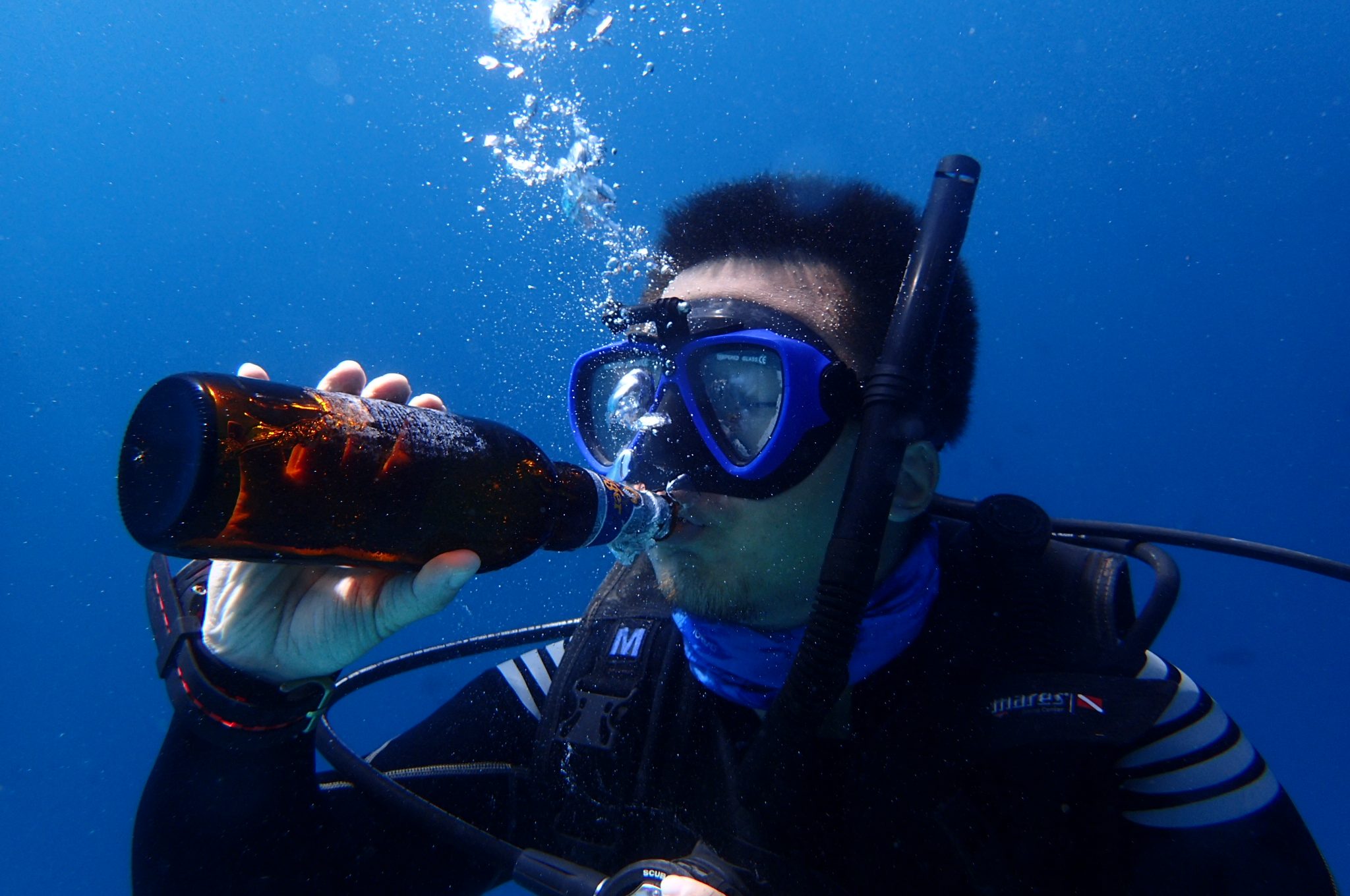 什么是自由潜水调息,什么是自由潜水员和水肺潜水员