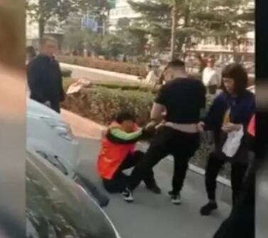 粉色花海被踩踏,花海遭践踏