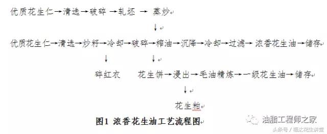 花生油精炼工艺,花生油的热榨法流程
