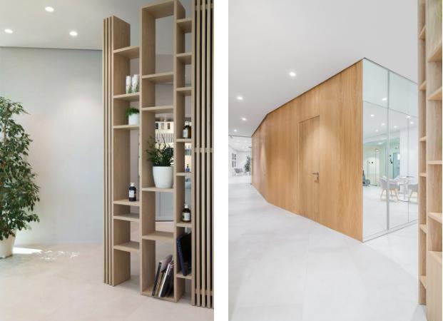 50平方轻奢风美容院的简约装修,白色美容院装修开业图片