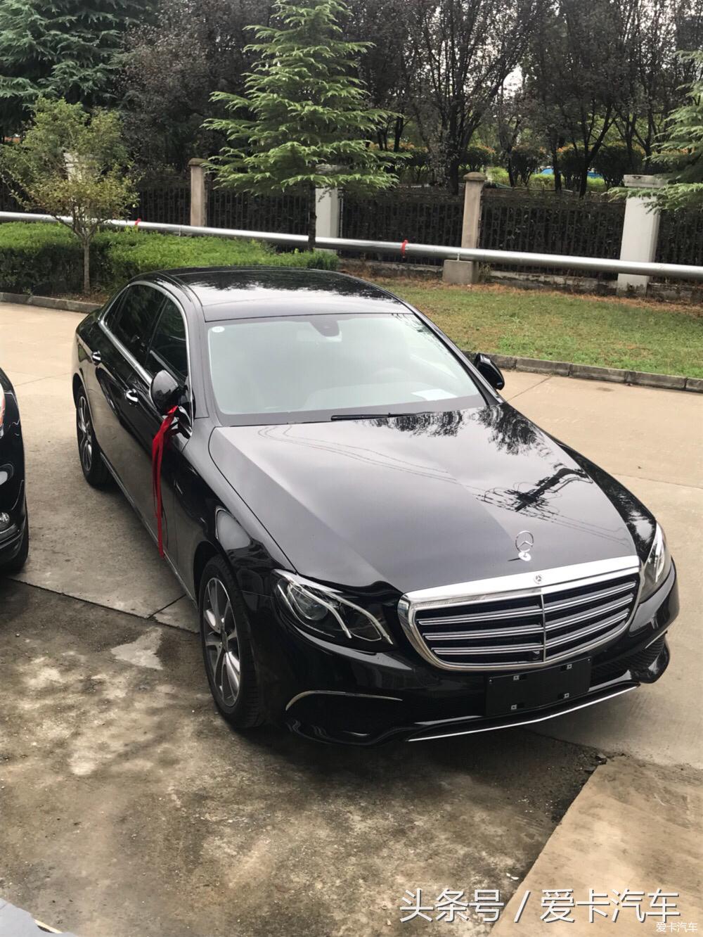 奔驰e级提车内饰棕色,奔驰e级提车作业