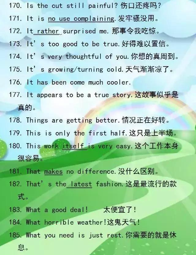 俞敏洪常用英语口语完整版,俞敏洪英语口语必背