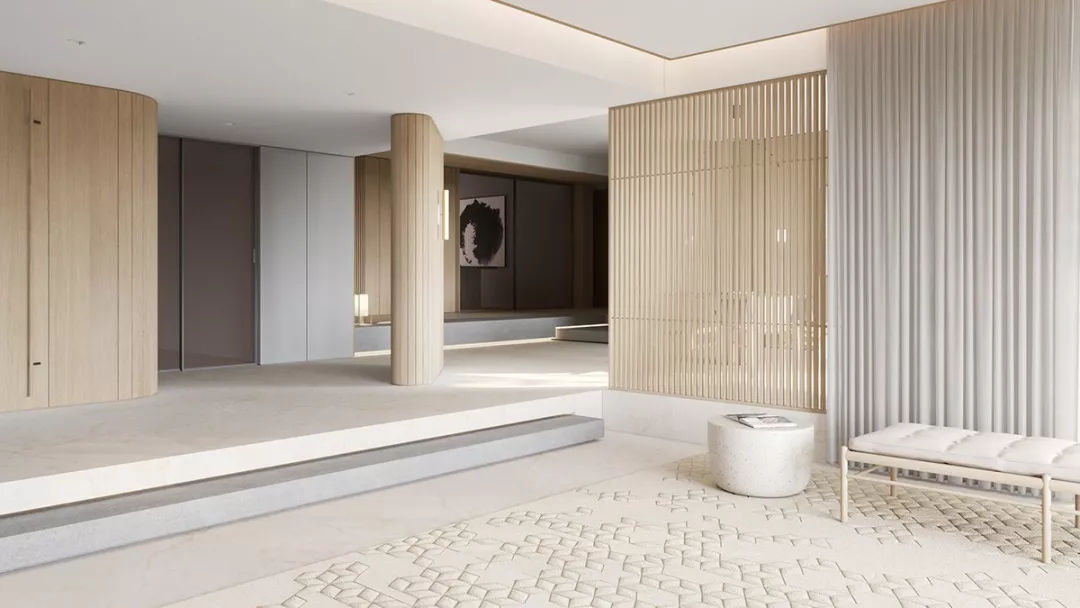 原木色装修风格现代简约地板美缝,大气原木北欧风格装修