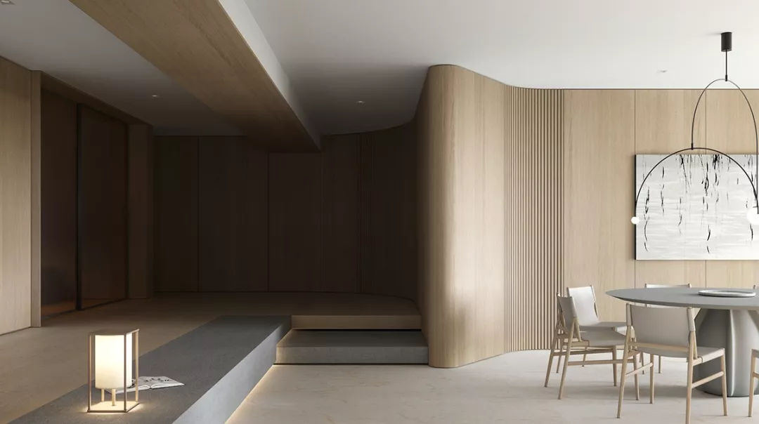 原木色装修风格现代简约地板美缝,大气原木北欧风格装修