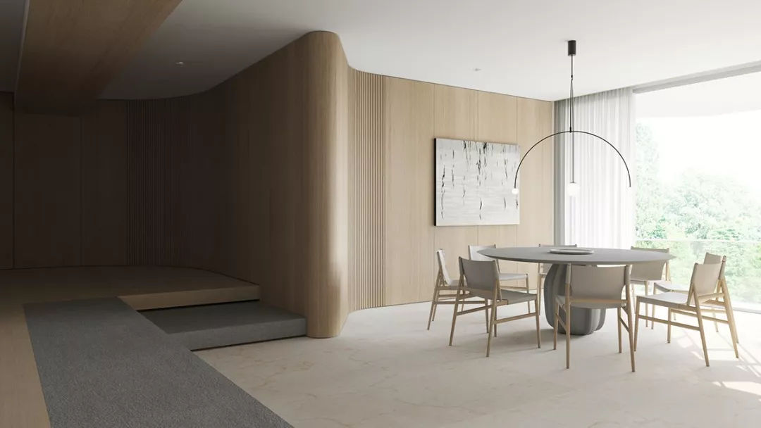 原木色装修风格现代简约地板美缝,大气原木北欧风格装修