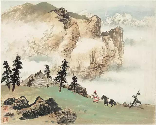 国画精品100幅动态,国画十大名家作品图片