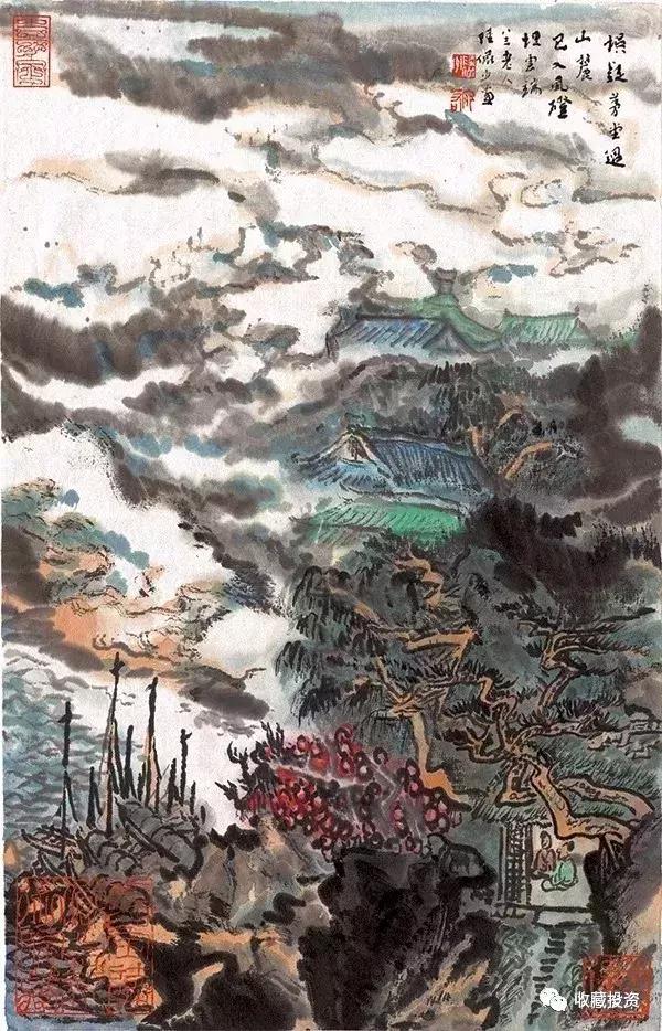 国画精品100幅动态,国画十大名家作品图片