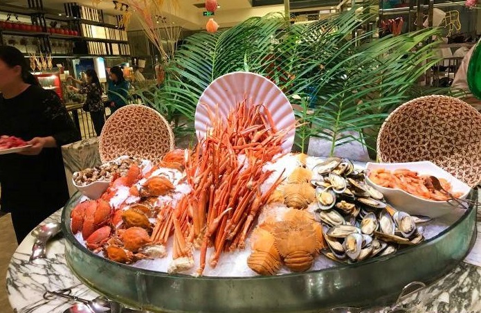 常州汇上允海鲜自助,常州万达多伦多海鲜自助
