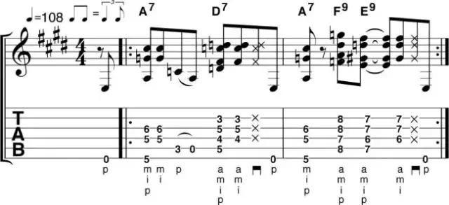 吉他必会的十首歌,原声吉他手必会的30个和弦