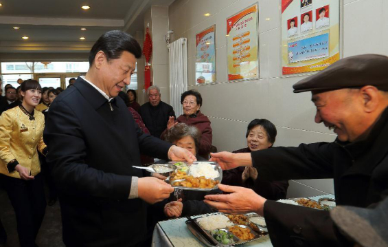 尊老敬老爱老助老,习*平近**身体力行