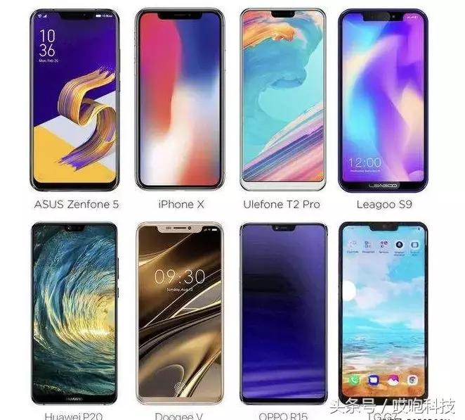 苹果双水滴屏,刘海屏水滴屏苹果手机