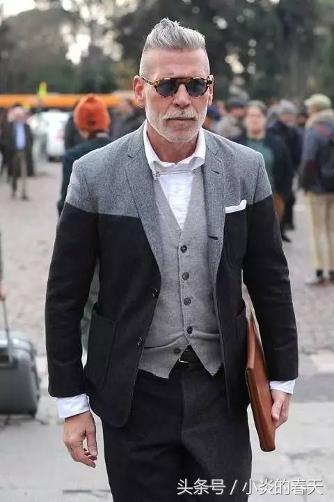 又时髦又帅气的发型穿搭男,帅哭男孩造型