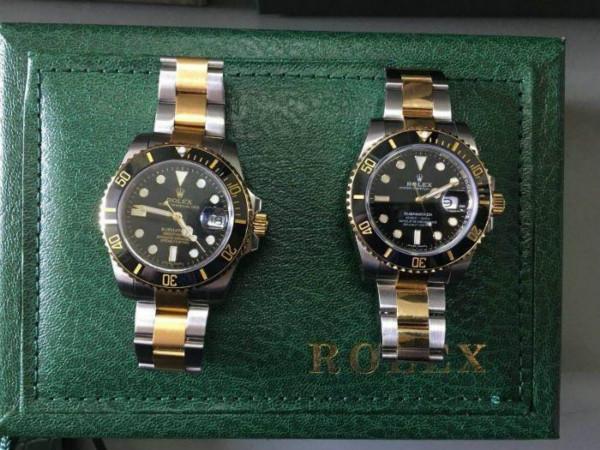 劳力士绿水鬼被调包,劳力士水鬼被调包