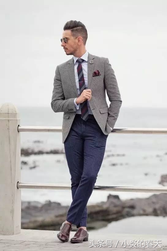 又时髦又帅气的发型穿搭男,帅哭男孩造型