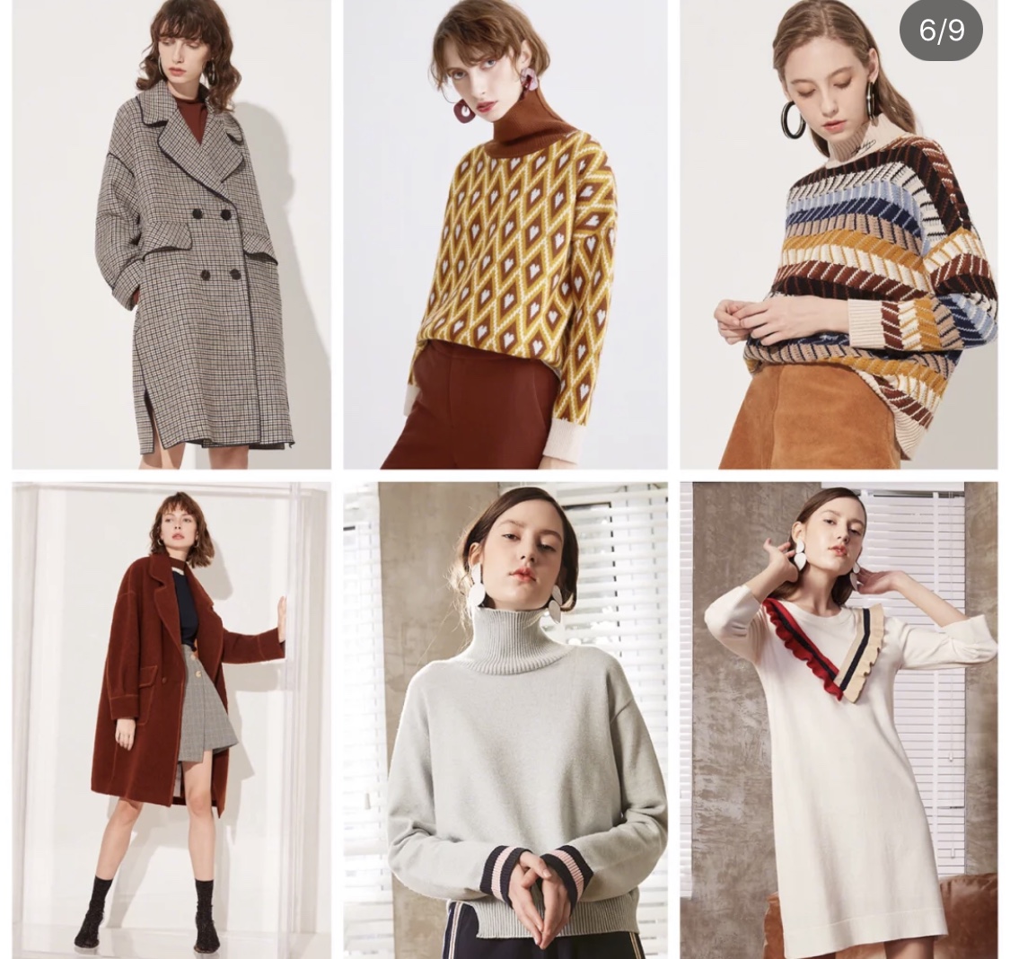 女装穿搭推荐品牌有哪些,九家女装